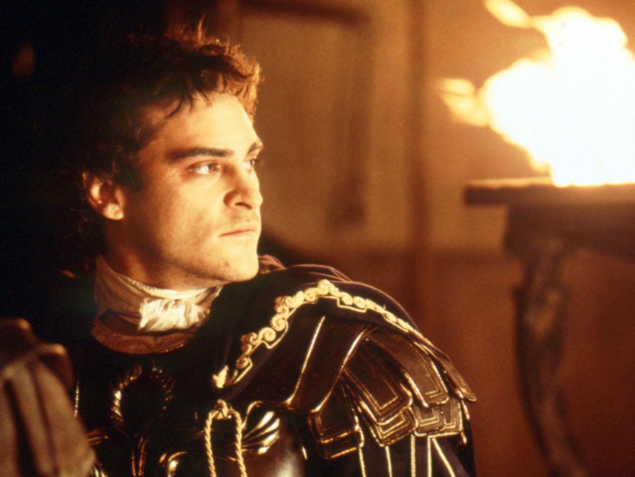 Joaquin Phoenix in "Gladiator."