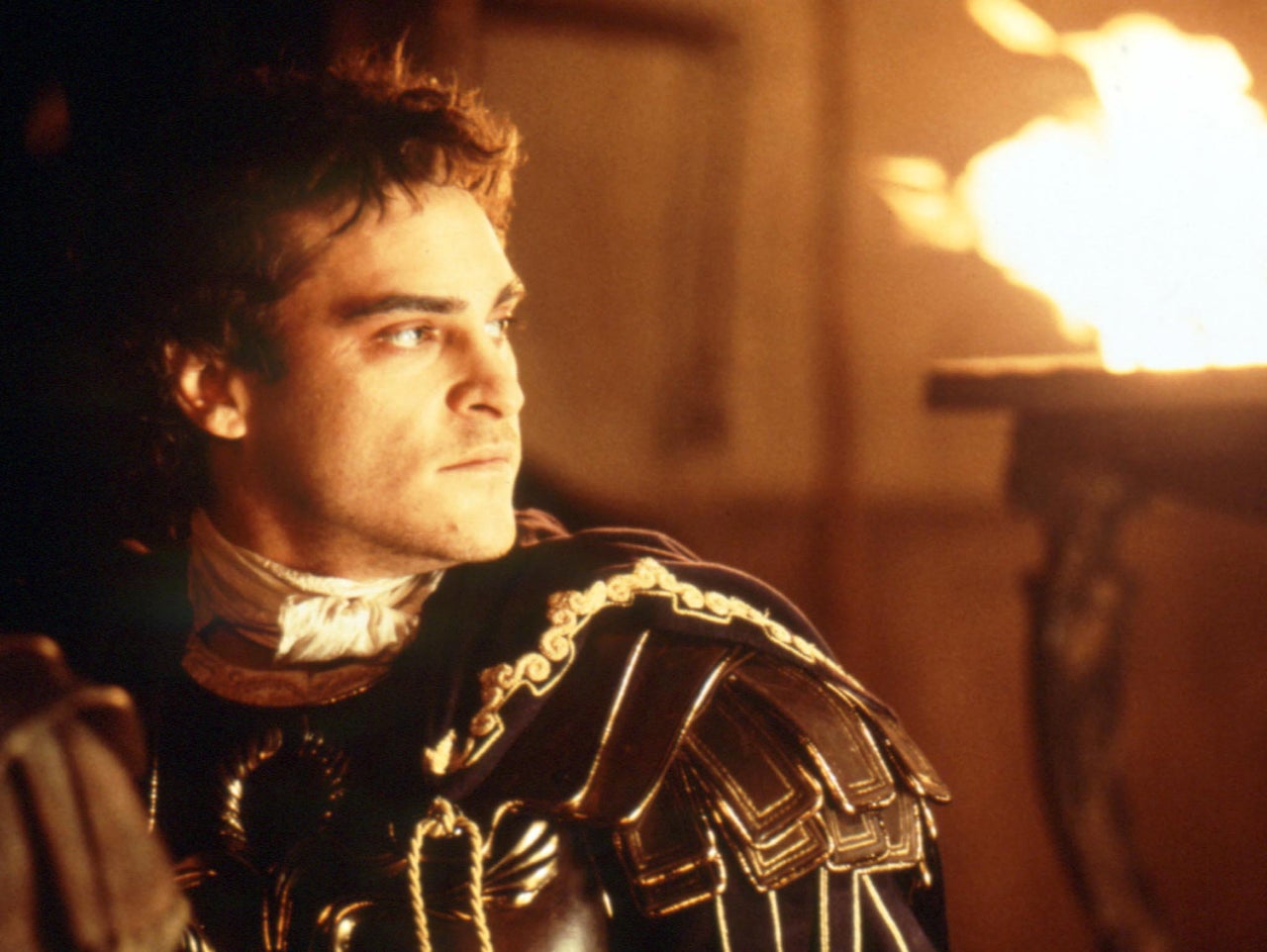 Joaquin Phoenix in "Gladiator."