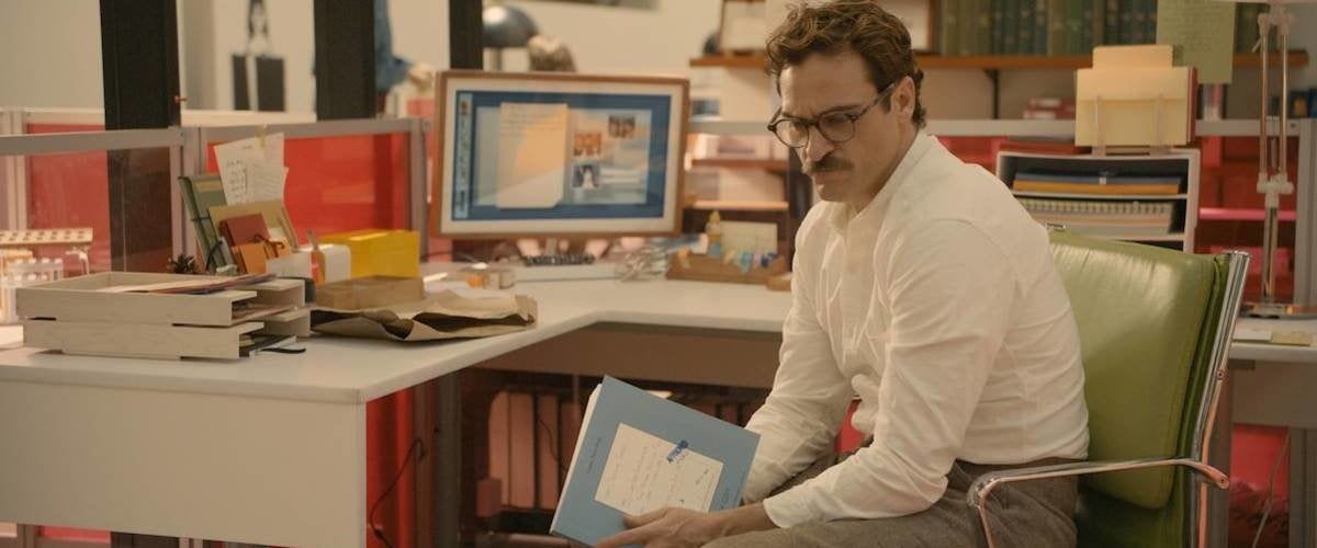 Joaquin Phoenix in "Her."