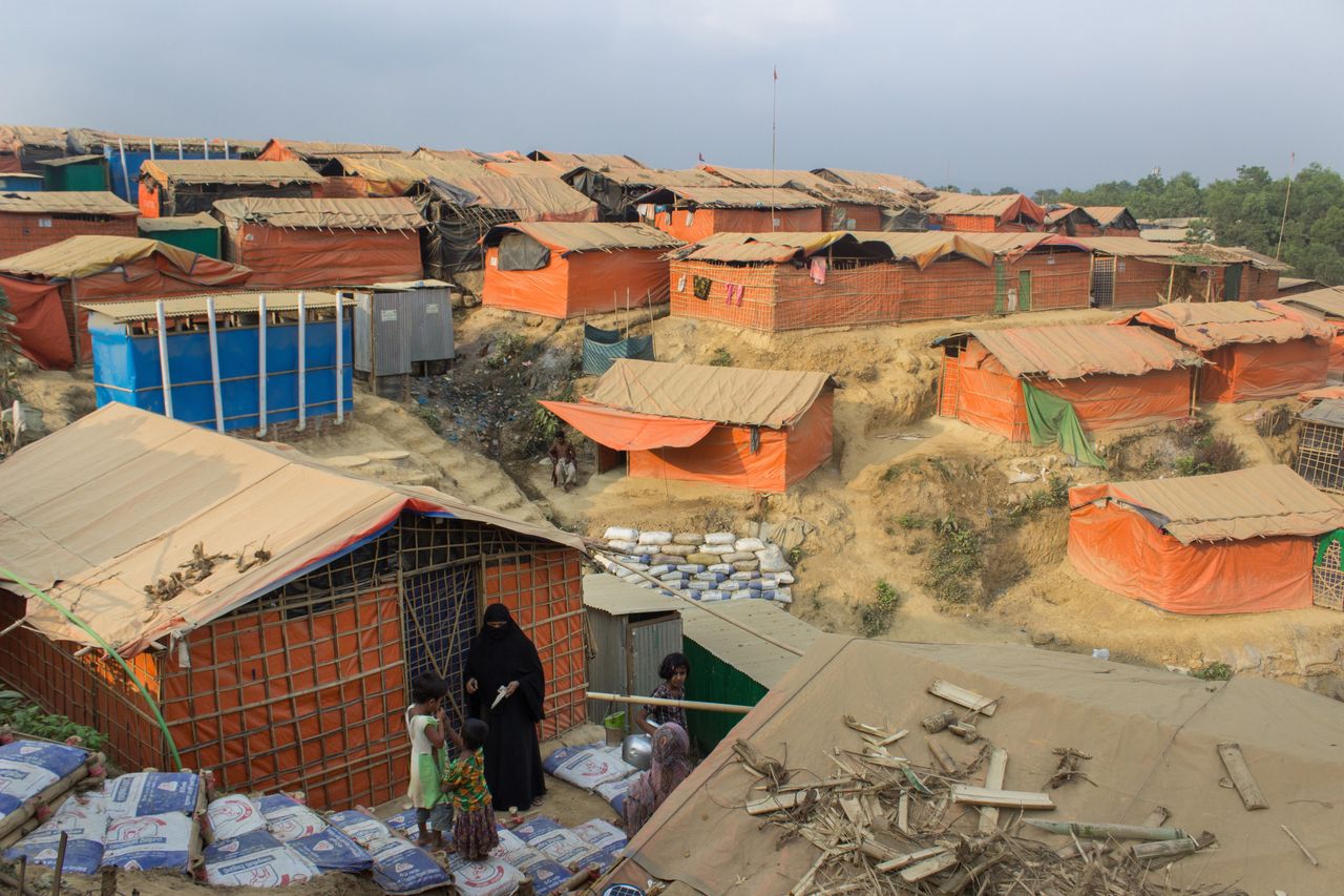 Kutupalong refugee camp, pictured in March, is the largest and oldest in southeastern Bangladesh.
