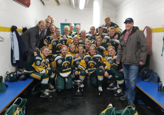 Members of Saskatchewan's Humboldt Broncos, seen here in a photo posted to Twitter, were aboard the bus when authorities say it collided with a truck, killing multiple passengers. 