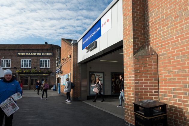 More bloodshed: Saturday night incident occurred outside Highbury and Islington Station in north London (file photo).