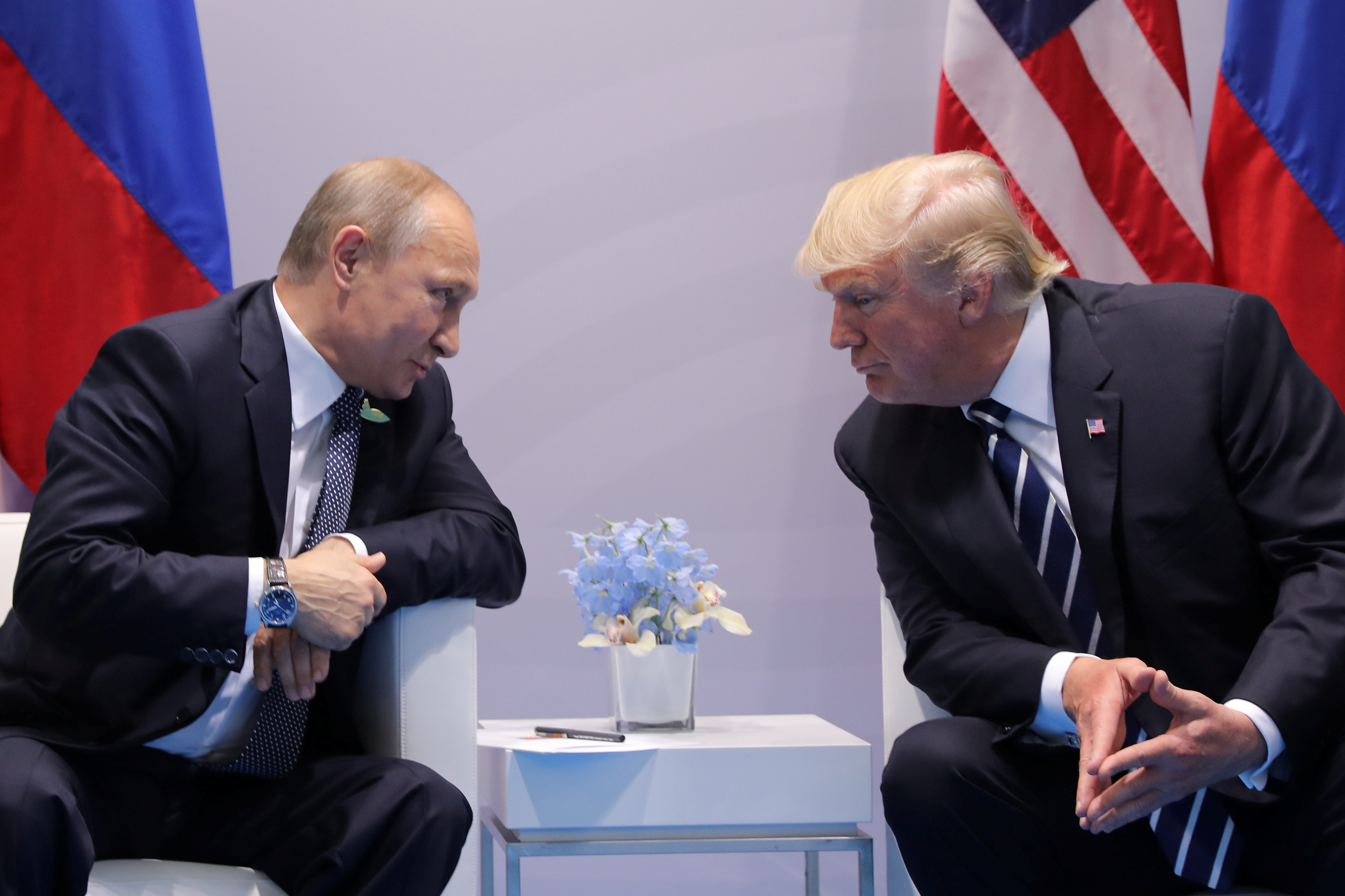 Trump Blames Putin, Iran For Backing 'Animal Assad' In Wake Of Reported ...