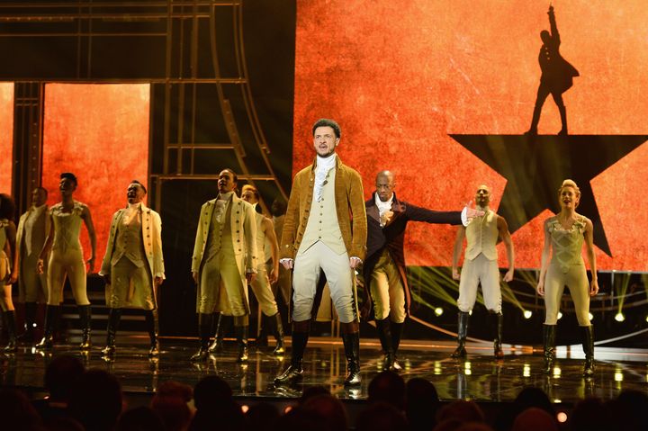 Members of the 'Hamilton' cast also performed on the night 