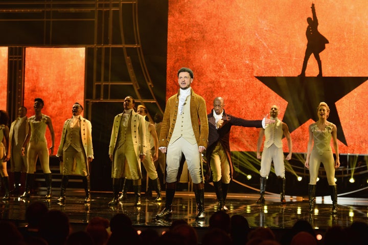 Members of the 'Hamilton' cast also performed on the night 