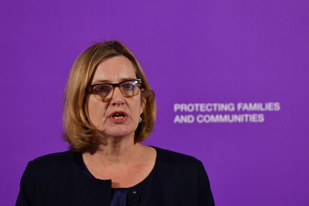 Amber Rudd launched the government's new violent crime strategy