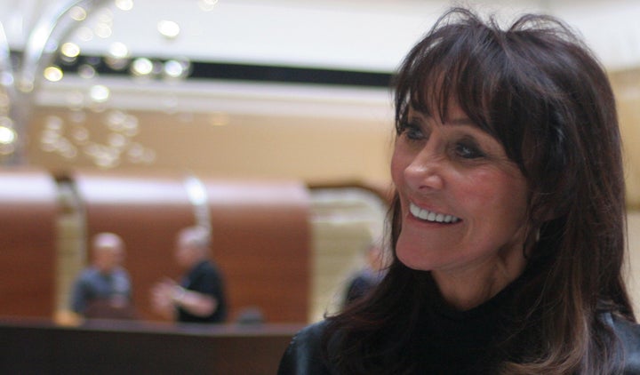 Billionaire Diane Hendricks (above) is supporting Leah Vukmir in Wisconsin's GOP Senate primary.