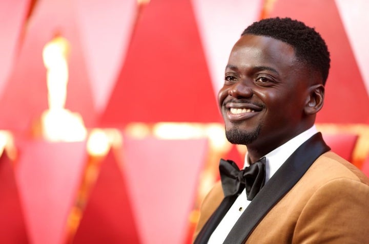 Daniel Kaluuya attends the 90th Annual Academy Awards wearing Fenty BeautyPro Filt’r Soft Matte Longwear Foundation. 