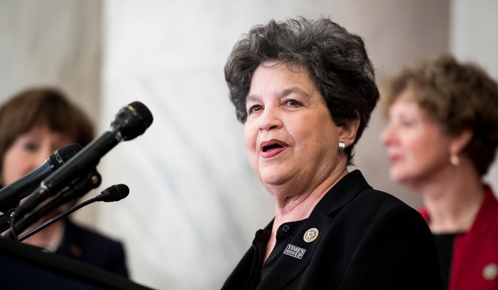 Rep. Lois Frankel (D-Fla.) speaks during a press conference on Jan. 30.