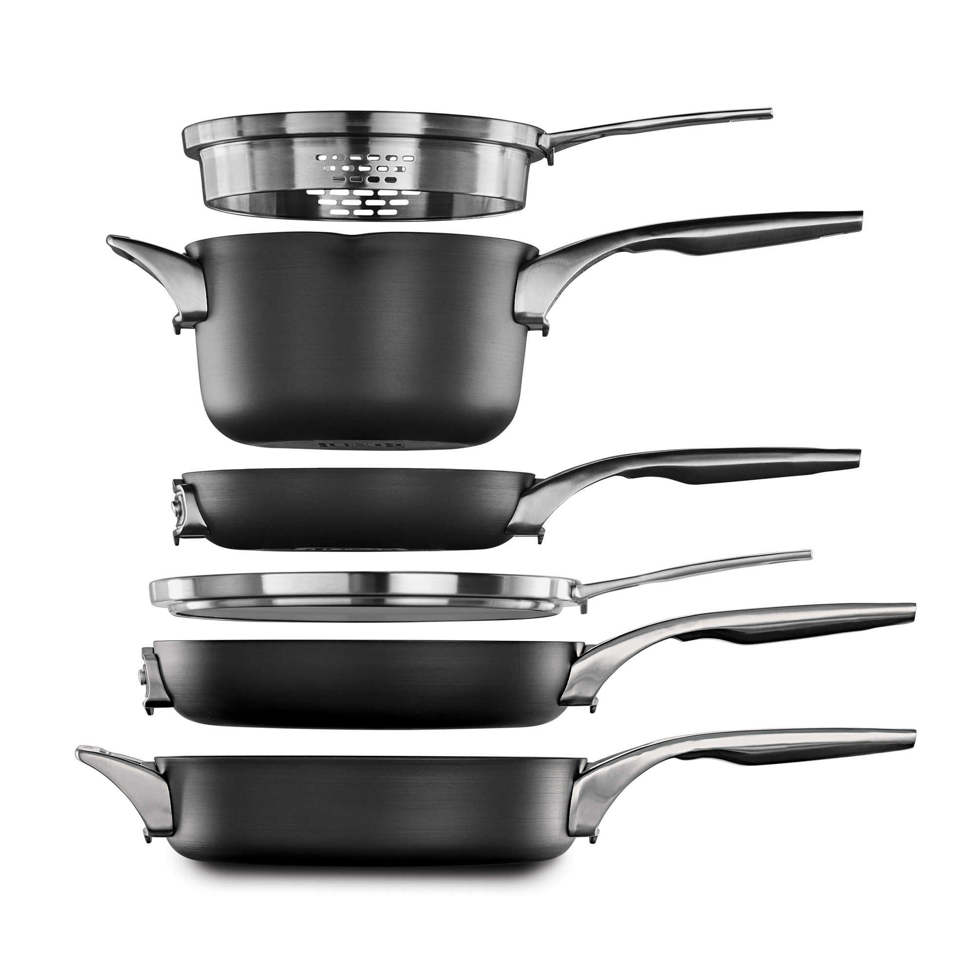 stackable pot and pan set