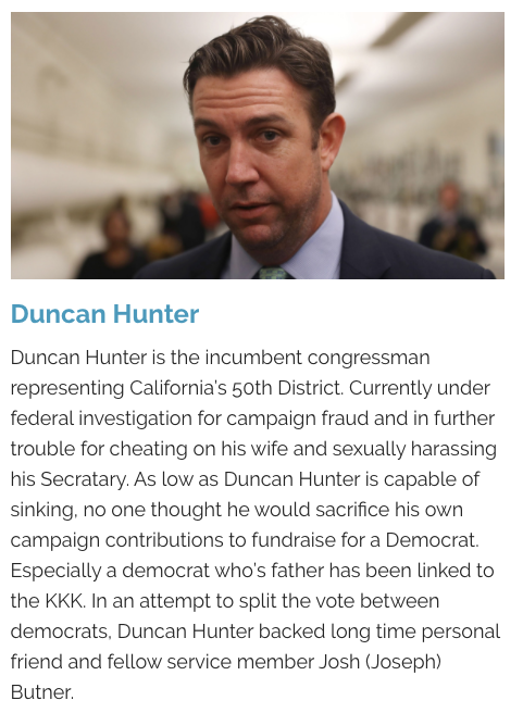 Claims made on the DuncanButner.com website.