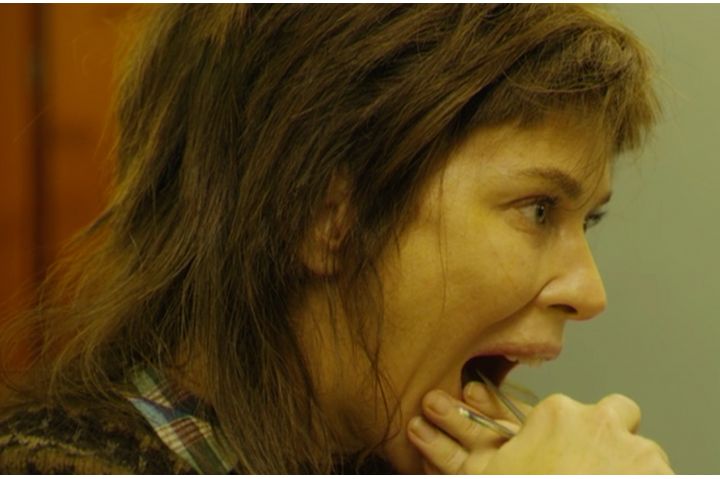 Marcella cut her mouth up in gruesome scenes in the series two finale