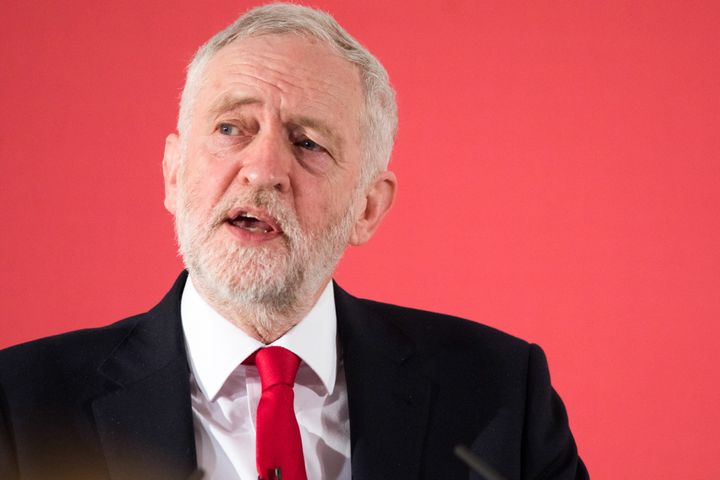 Labour leader Jeremy Corbyn also spoke out on Tuesday against the return of a 'hard border'