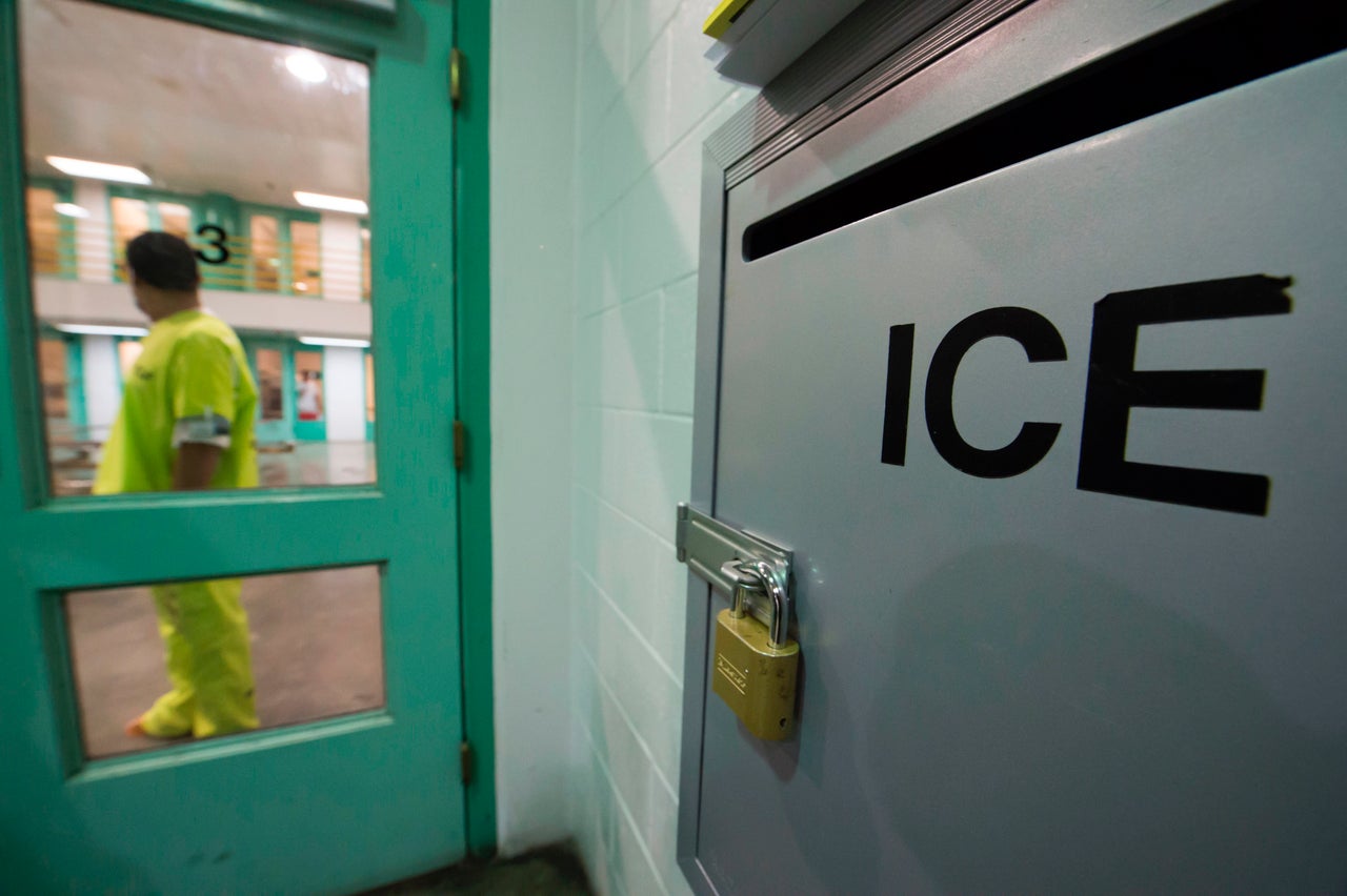 A man at the Theo Lacy Facility, a county jail that also houses immigration detainees arrested by ICE, on March 14, 2017, in Orange, California.