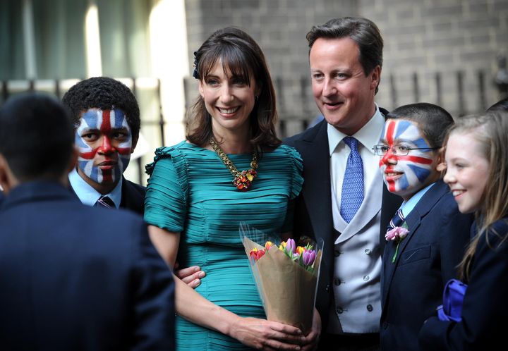Then-Prime Minister David Cameron and his wife Samantha were invited to the Duke and Duchess of Cambridge's 2011 wedding 