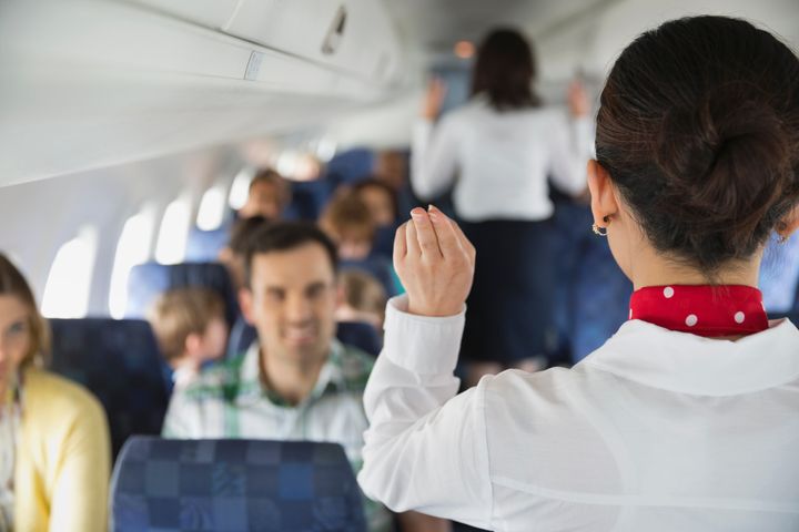 We chatted with two flight attendants about the highs and lows of their hectic job. 