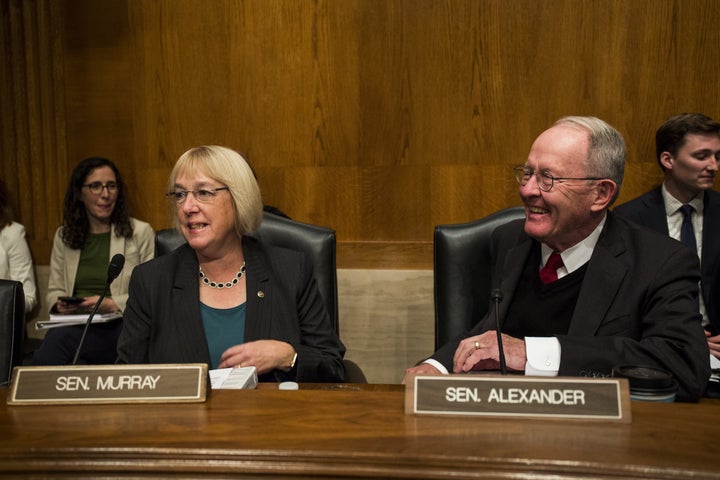 Sen. Patty Murray (D-Wash.) is pressing Sen. Lamar Alexander (R-Tenn.), chairman of the Health, Education, Labor and Pensions Committee to schedule a hearing spotlighting the problem of sexual harassment in the workplace.