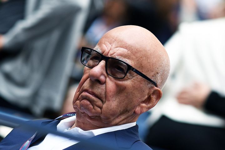 Murdoch's Fox Networks Group in London was raided by the European Commission on Tuesday.