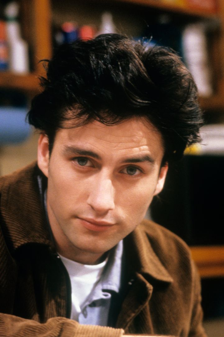 Glenn Quinn, shown in a 1992 photo, played Becky's love interest Mark on "Roseanne."