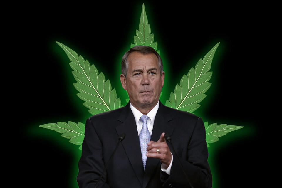 Former House Speaker John Boehner Is Now Lobbying For Medical Marijuana ...