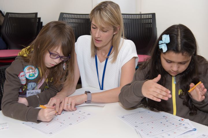 To be awarded the badge, girls will learn about algorithms and why they are important for coding and computers. 