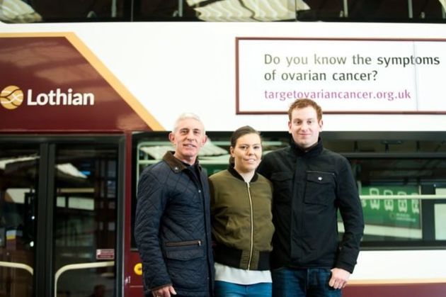 Colin Barclay with his daughter Jennifer and son Stuart. 