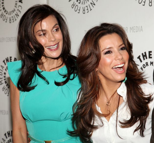 Teri Hatcher and Eva Longoria