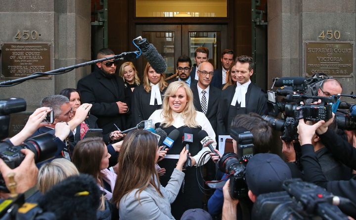 Rebel was delighted when she won the landmark case last June