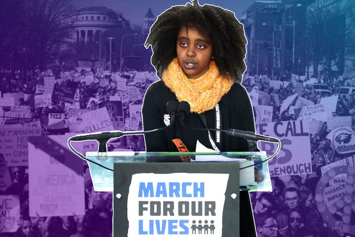 Naomi Wadler, 11, wants adults to listen up.