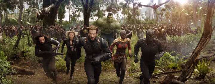 "Avengers: Infinity War" tickets are selling quickly.