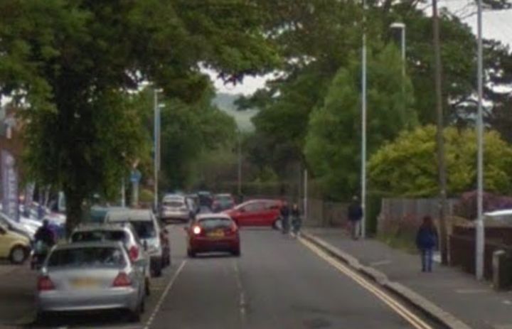 The bodies were found in a property in South Farm Road (pictured).