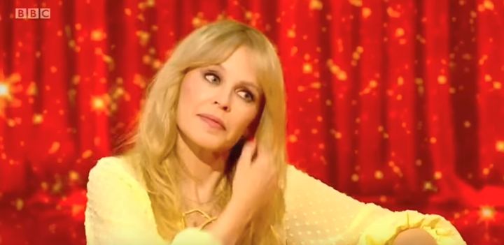 That don't impress her much: Kylie Minogue on 'BBC Breakfast'.