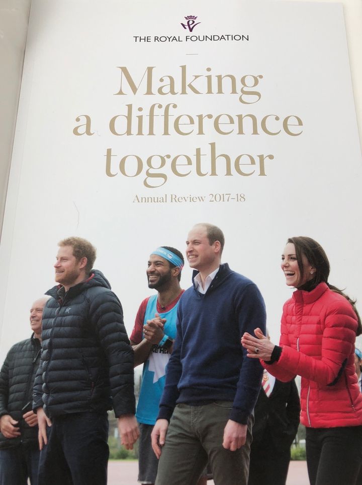 The Royal Foundation booklet. 