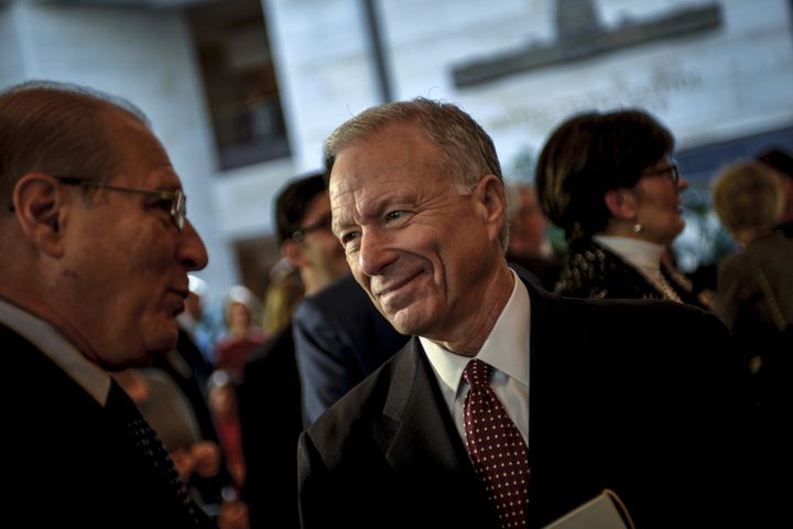 Scooter Libby in December 2015. Libby&nbsp;was&nbsp;sentenced in 2007 to 30 months in prison and fined $250,000 for his role 