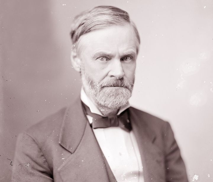 Sen. John Sherman (R-Ohio) was the principal author of the Sherman Antitrust Act, which gave the federal government tools to break up corporate monopolies.
