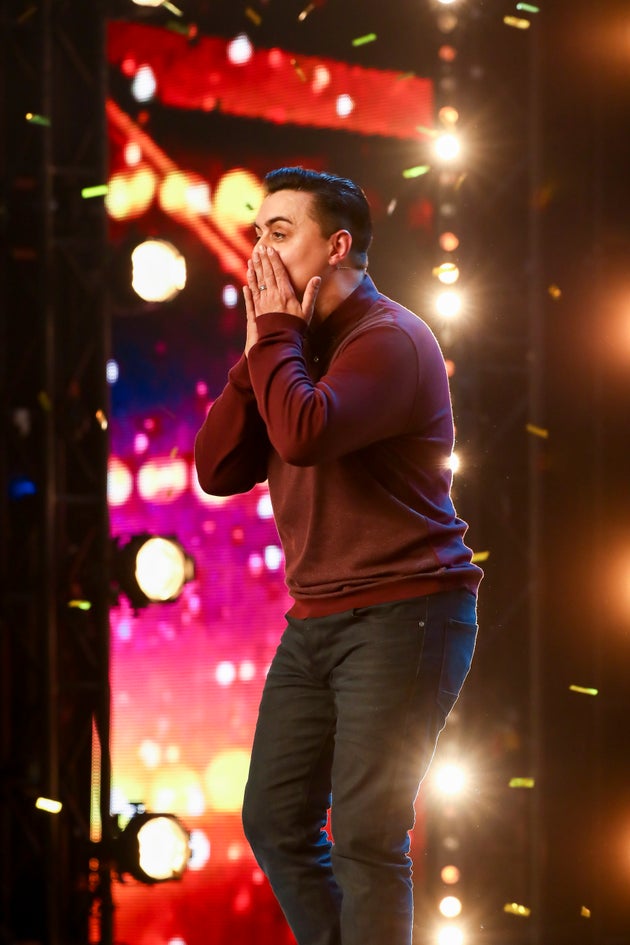 Marc Spelmann has become the first of this year's Golden Buzzer acts on 'Britain's Got Talent'