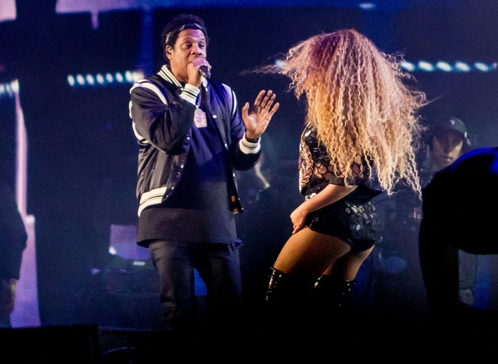 Beyoncé and husband Jay-Z take the stage Coachella Valley Music & Arts Festival.