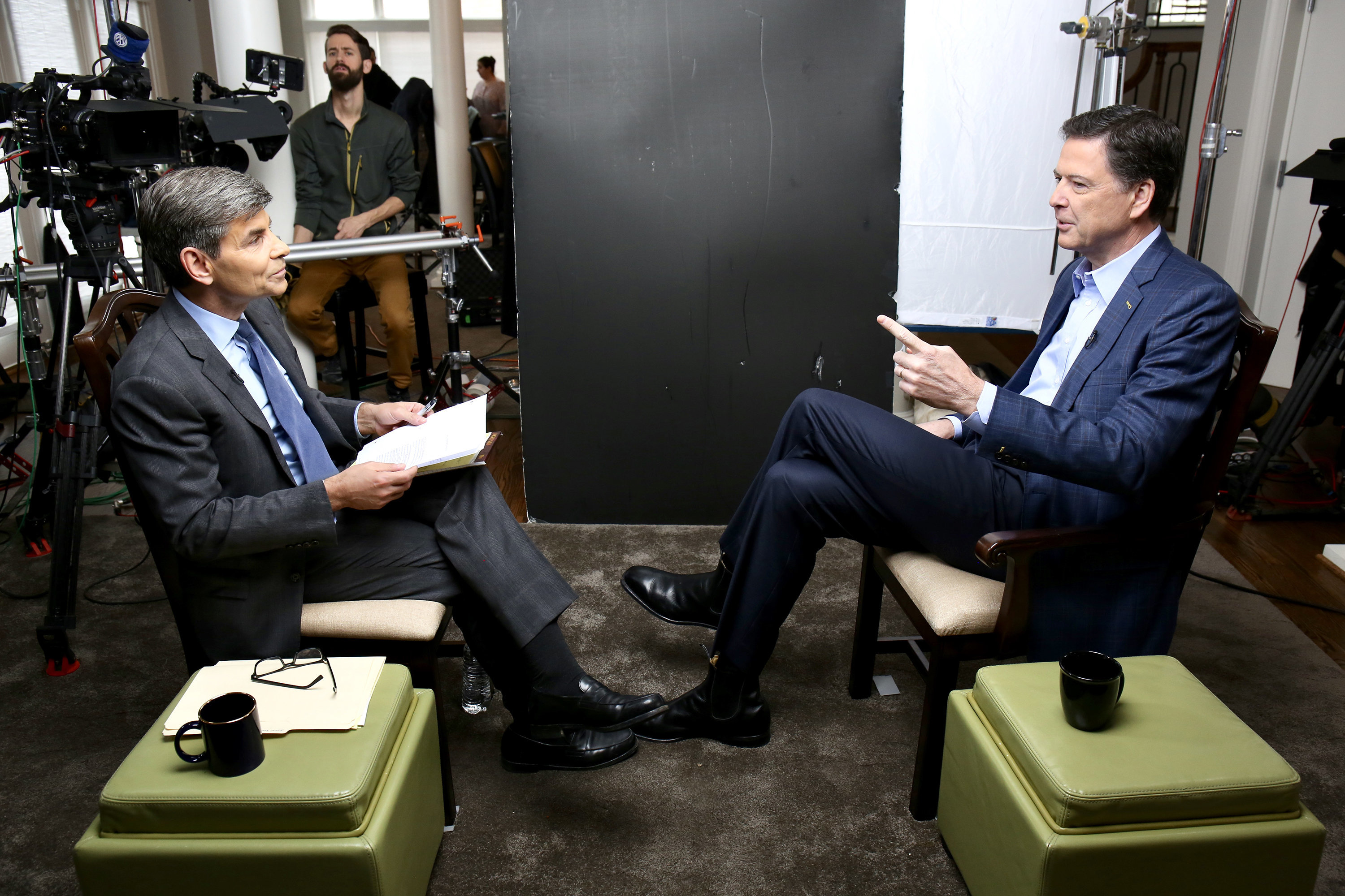 James Comey describes Donald Trump as a 'stain' in long-awaited TV interview