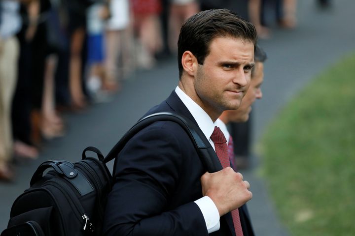 Donald Trump's personal aide John McEntee, who left the White House under a cloud, was paid $22,000 late last month, according to documents.