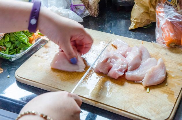 How do you feel about handling raw chicken?