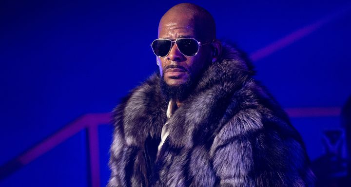 R. Kelly performs during a concert in Brooklyn on Dec. 17, 2016. 