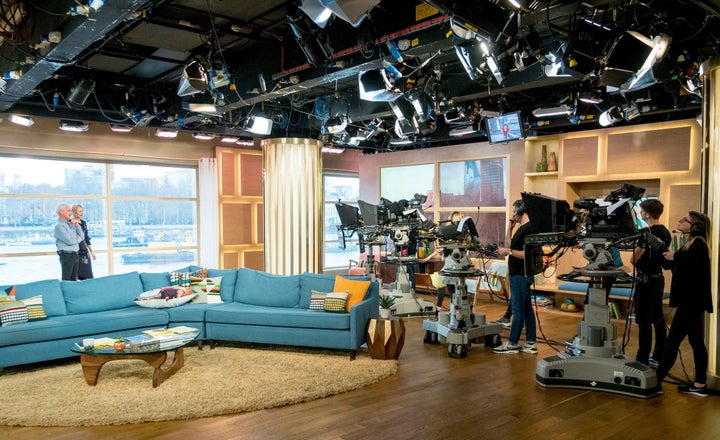 BEFORE: What 'This Morning' looked like in its previous home at The London Studios