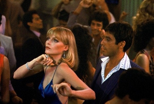 Η Michelle Pfeiffer και ο Al Pacino στο «Scarface».