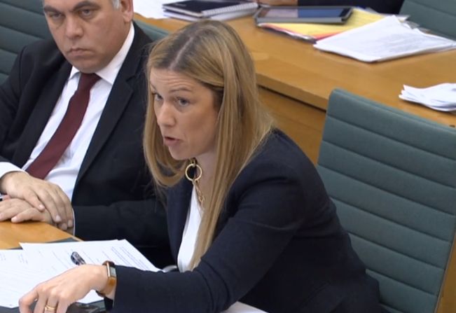 Labour MP Ellie Reeves told Stacey her comments about women with families were "unhelpful" 