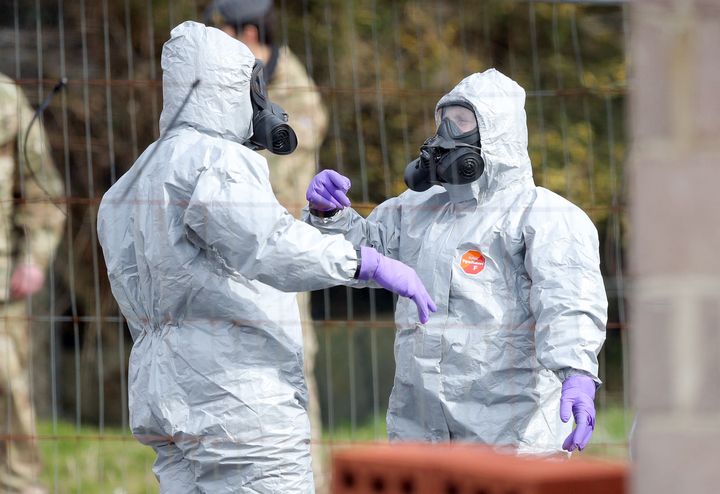 Salisbury residents have been warned to expect a step-up in activity as investigators wearing protective clothes remove items and chemically clean the areas