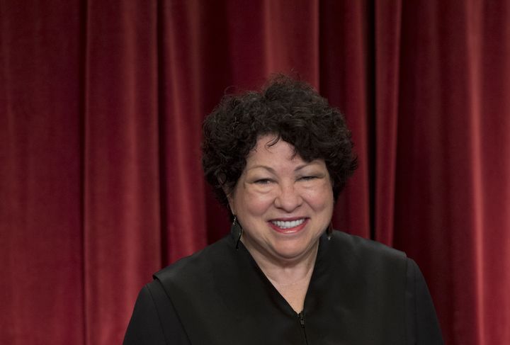 U.S. Supreme Court Associate Justice Sonia Sotomayor in an official 2017 photo.