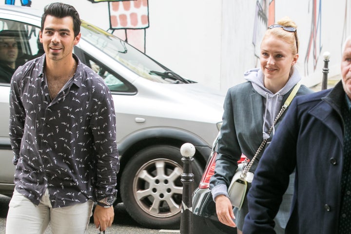 Joe Jonas and Sophie Turner seen out and about in Paris on March 5. 