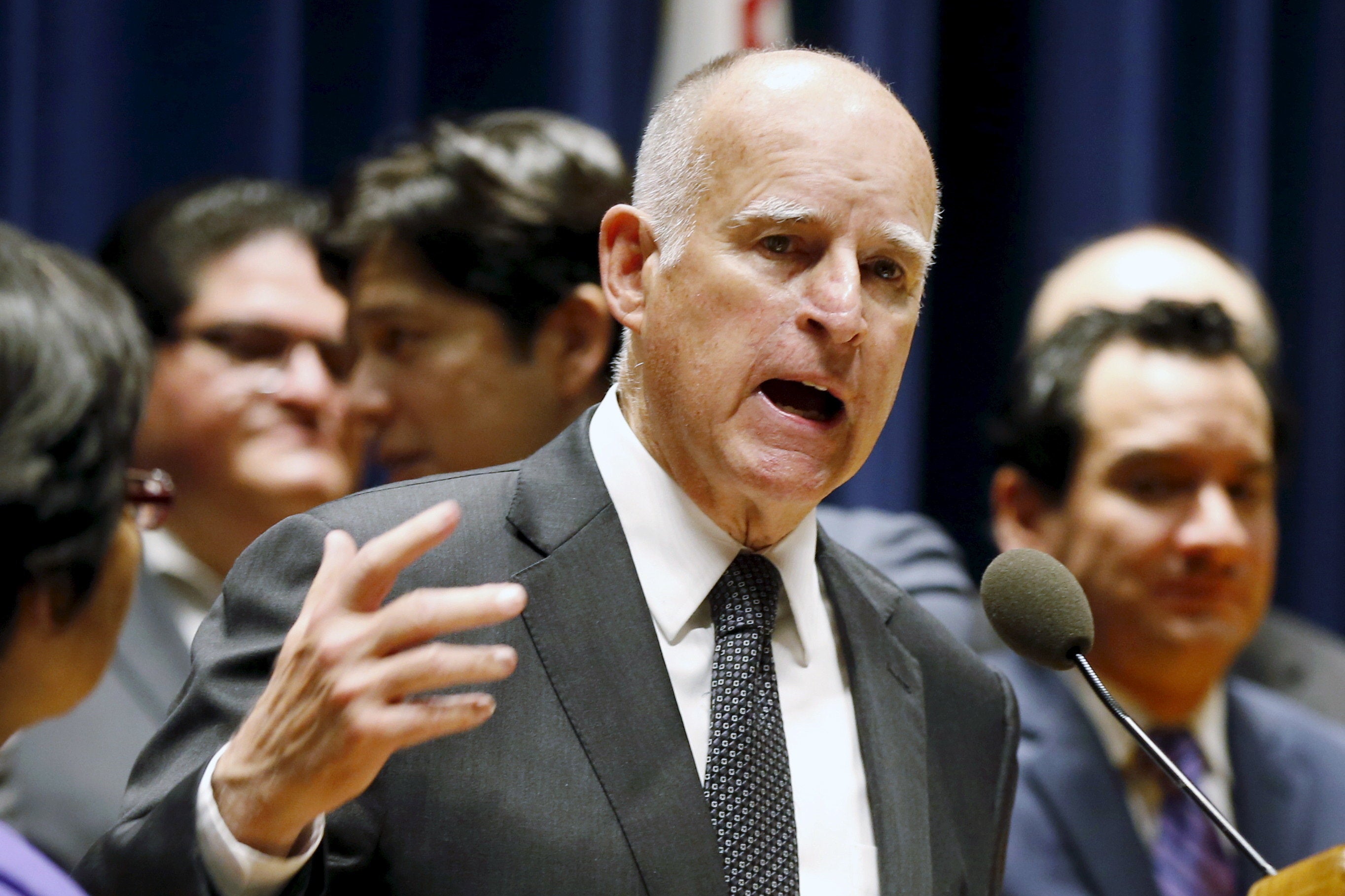 Gov. Jerry Brown predicted California will win a legal battle with the Trump administration over auto fuel and emissions
