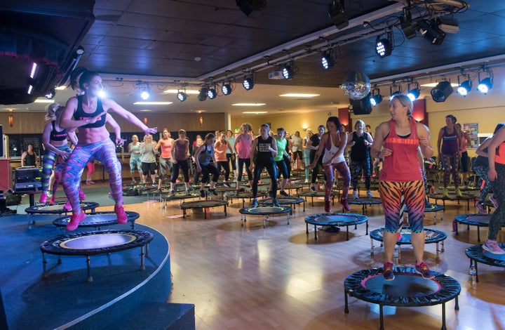 Bounce trampoline workout deals
