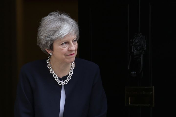 Theresa May leaving No.10